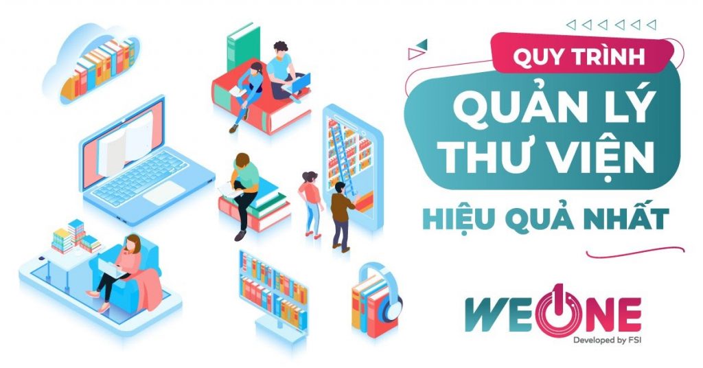 quy trình quản lý thư viện